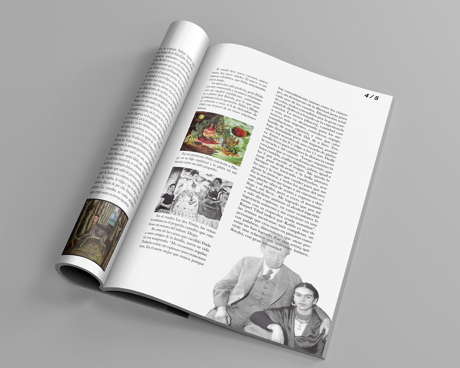 diseño y maquetacion revista creativa creatif_interior_Frida