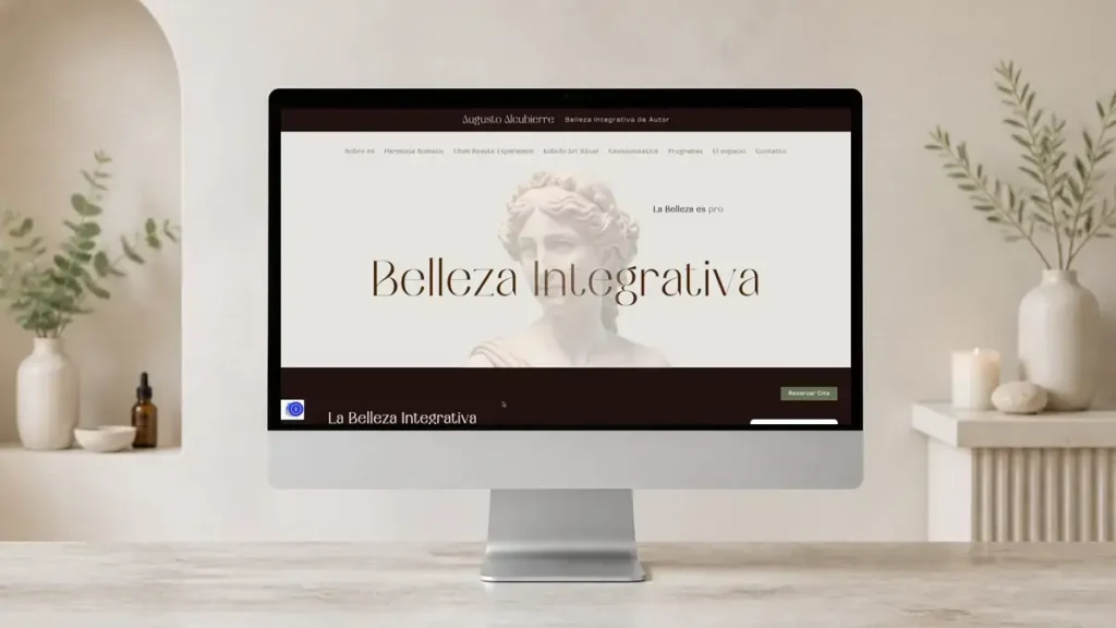 diseño web centro belleza en zaragoza