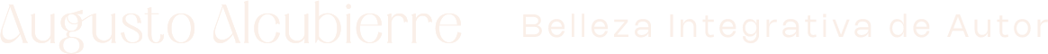 Augusto Alcubierre — proyecto de diseño web
